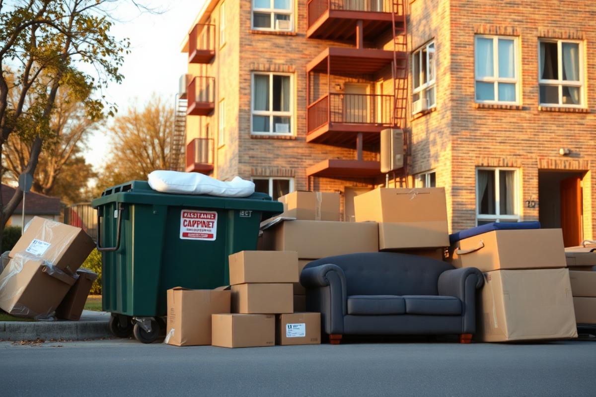Moving Cleanout Dumpster Rental in Albuquerque, New Mexico