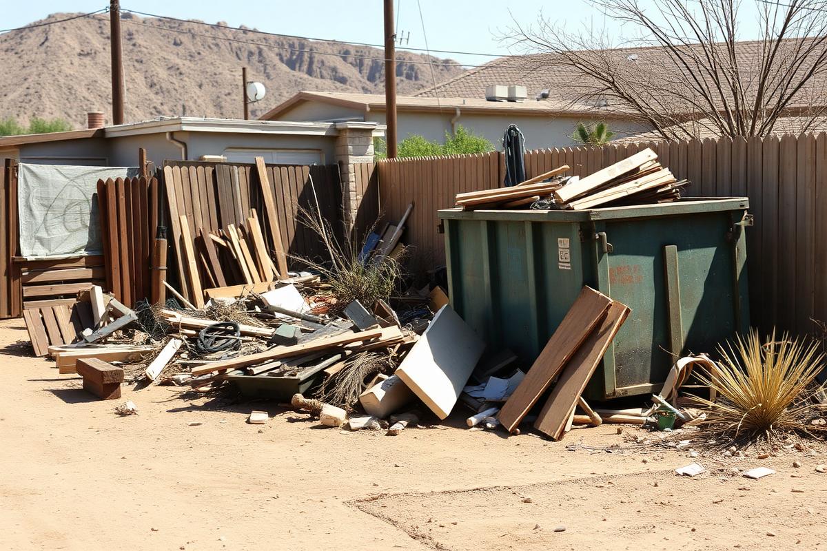 Property Cleanup Dumpster Rental in Albuquerque, New Mexico
